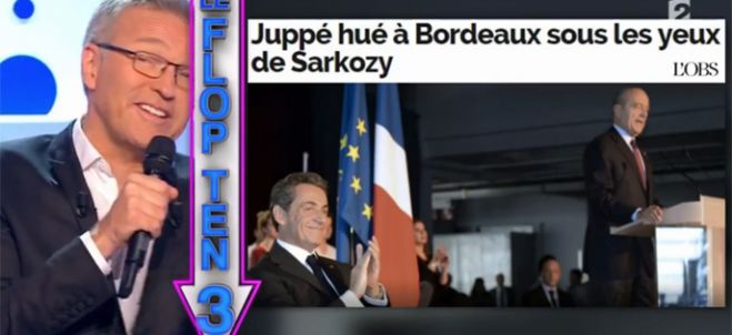 Replay “On n&#039;est pas couché” : le Flop Ten de Laurent Ruquier du 29 novembre 2014 (vidéo)