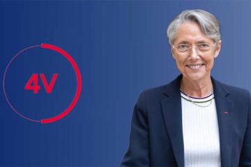 Elisabeth Borne invitée des 4 vérités dans &quot;Télématin&quot; jeudi 27 avril 2023 sur France 2
