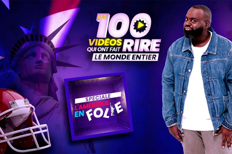 "Les 100 vidéos qui ont fait rire le monde entier - L'Amérique en folie sur W9 mercredi 28 février 2024