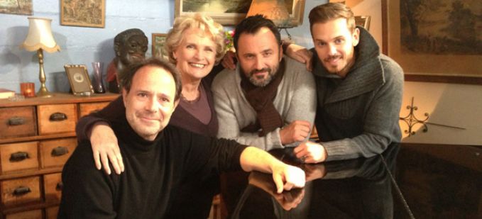 1ères images de “La parenthèse inattendue” avec M. Pokora, Marc Levy, Marie-Christine Barrault