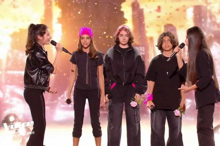Replay "The Voice Kids" : Lila, Jeanne, Ambre, Juliette et Jude interprètent « Chanter » de Florent Pagny (vidéo)