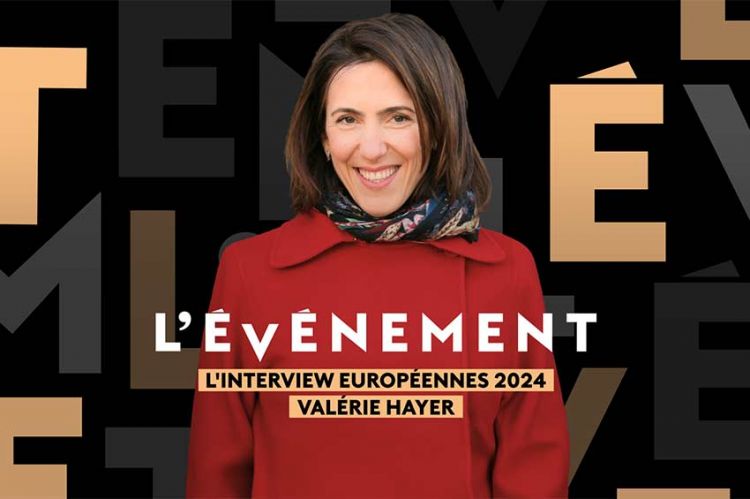 "L'Événement l'interview" reçoit Valérie Hayer ce jeudi 11 avril 2024 sur France 2