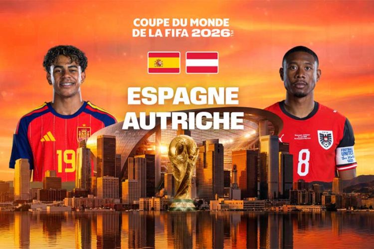 Coupe du Monde : Espagne / Autriche en direct sur M6 jeudi 2 juillet 2026