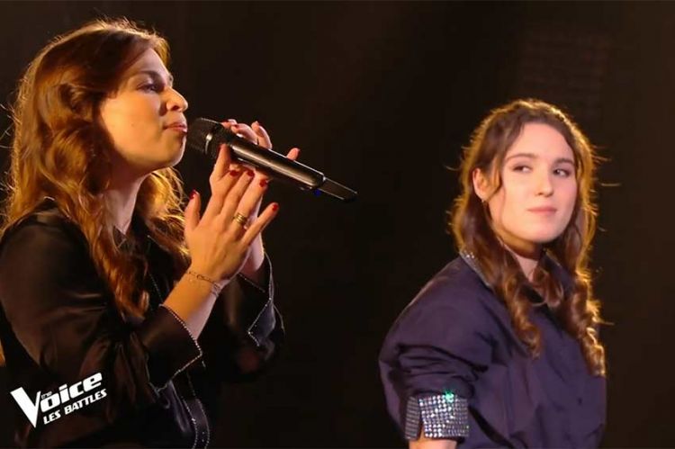 "The Voice" : Clem et Julie Negroni chantent « Ta marinière » d'Hoshi - Vidéo