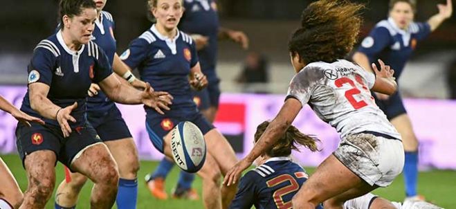 Rugby féminin : record d&#039;audience pour France / Irlande jeudi soir sur France 2