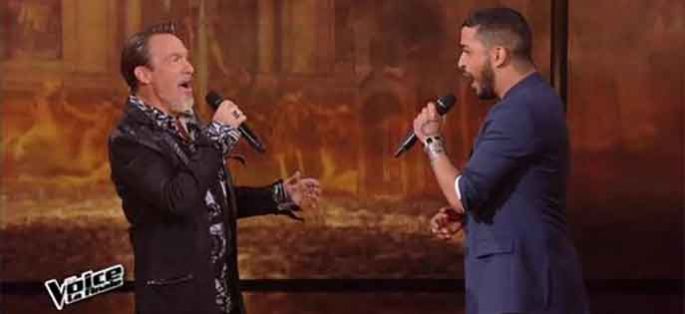 Replay “The Voice” : Slimane &amp; Florent Pagny « Les murs porteurs » en finale (vidéo)