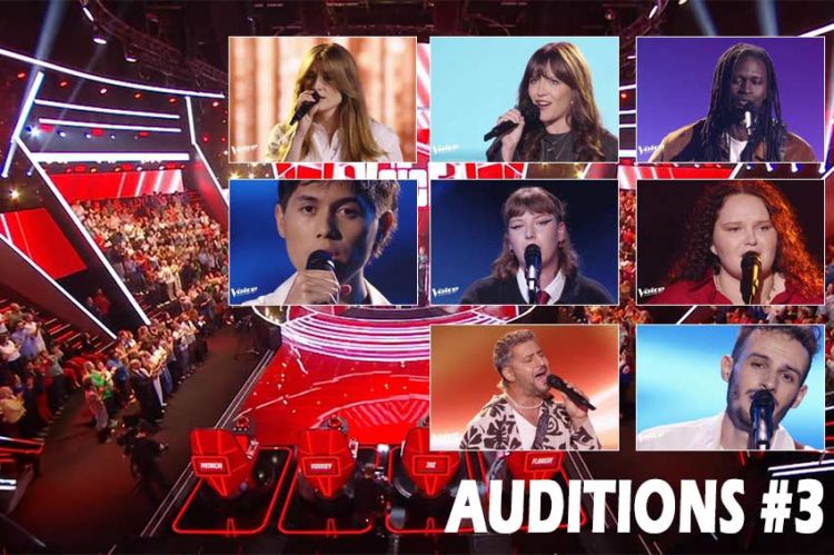Replay "The Voice" samedi 14 mars 2026 sur TF1, voici les 8 talents sélectionnés cette semaine (vidéo)