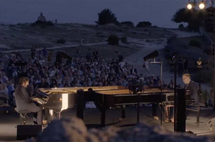 &quot;Entre duel et duo&quot; au château des Baux-de-Provence vendredi 4 juillet 2025 sur France 5