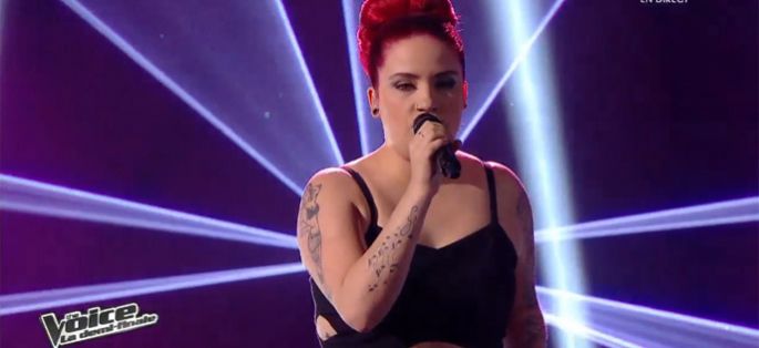 Replay “The Voice” : Manon chante « Que je t’aime » de Johnny Hallyday  en ½ finale (vidéo)