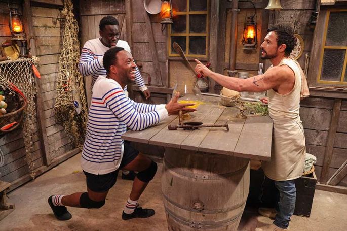 &quot;Fort Boyard&quot; : un œuf d'autruche cru pour Houcine et Jungeli chez Willy, ce soir sur France 2 (vidéo)