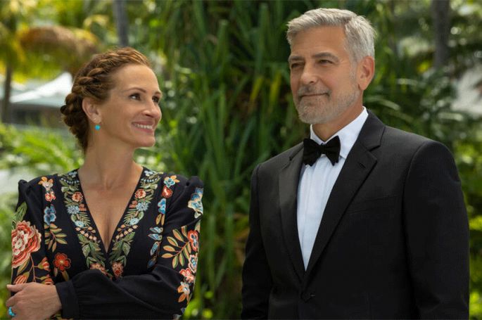 Le film &quot;Ticket to Paradise&quot; avec Julia Roberts George Clooney diffusé sur TF1 dimanche 1er décembre 2024 (vidéo)