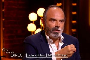 “On est en direct” : Édouard Philippe en face à face avec Laurent Ruquier (vidéo)