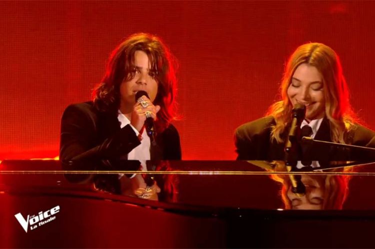 Replay The Voice - Baptiste Sartoria et Santa chantent "Popcorn salé" en finale (vidéo)