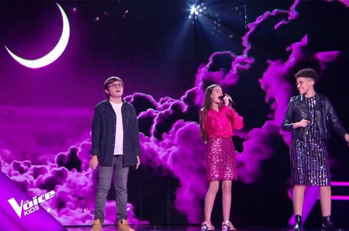 Replay &quot;The Voice Kids&quot; : Valentin, Jade & Lina chantent &quot;Easy on Me&quot; d'Adele - Vidéo