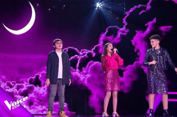 Replay "The Voice Kids" : Valentin, Jade &amp; Lina chantent "Easy on Me" d'Adele - Vidéo