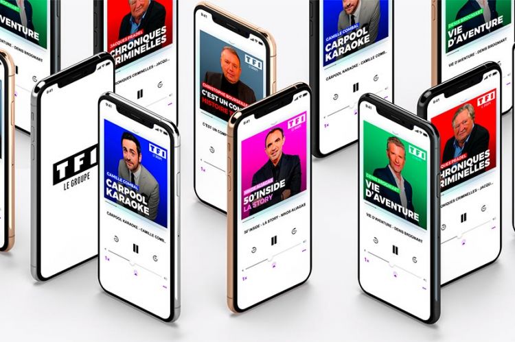 Le groupe TF1 lance une nouvelle offre de podcasts