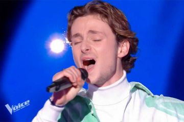 &quot;The Voice&quot; : Teeo chante &quot;Pure&quot; de Gjon&#039;s Tears - Vidéo