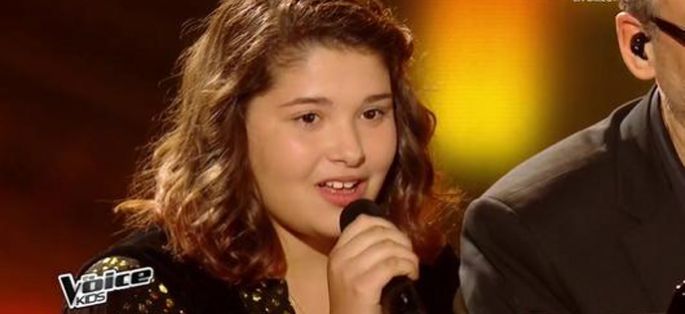 Replay “The Voice Kids” : Coline chante « Qui a le droit » de Patrick Bruel (vidéo)
