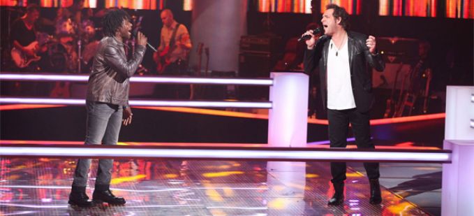 Vidéo Replay “The Voice” : regardez la Battle entre Emmanuel Djob et Ralf Hartmann