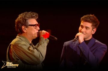 &quot;Star Academy&quot; : Julien et Marc Lavoine chantent &quot;Chère amie&quot; - Vidéo