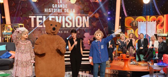 “La grande histoire de la télévision” avec Alessandra Sublet vendredi 8 janvier 2016 sur TF1