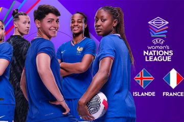 Ligue des Nations féminine : Islande / France en direct sur 6ter mardi 3 juin 2025
