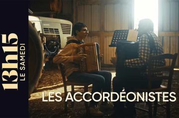 "13h15 le samedi" rencontre Louis et Dédé, deux accordéonistes malvoyants ce 13 juin 2026 sur France 2