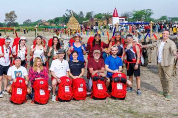 1ère étape de "Pékin Express" samedi 14 septembre 2024 sur M6, le départ au Taj Mahal (vidéo)