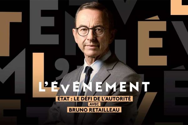 &quot;L’Événement - Etat : le défi de l&#039;autorité&quot; avec Bruno Retailleau jeudi 3 avril 2025 sur France 2