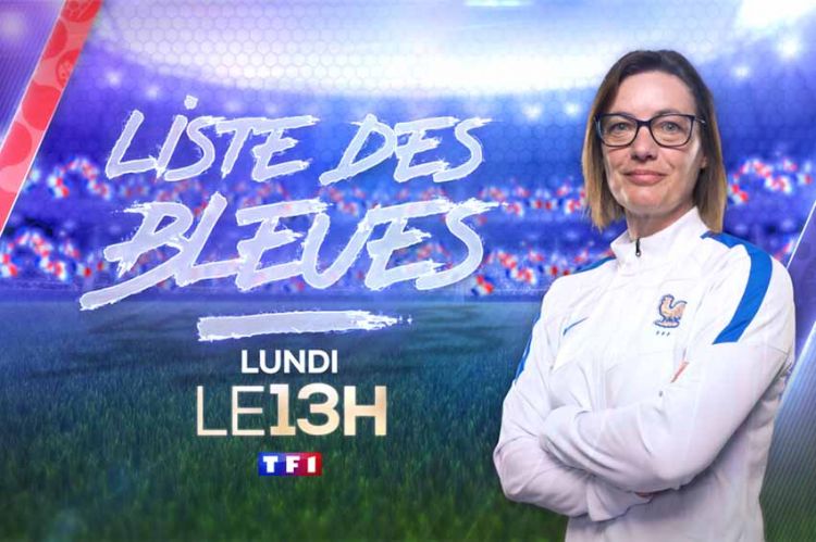Euro de Foot féminin : les 23 joueuses dévoilées par Corinne Diacre dans le 13H de TF1 lundi 30 mai