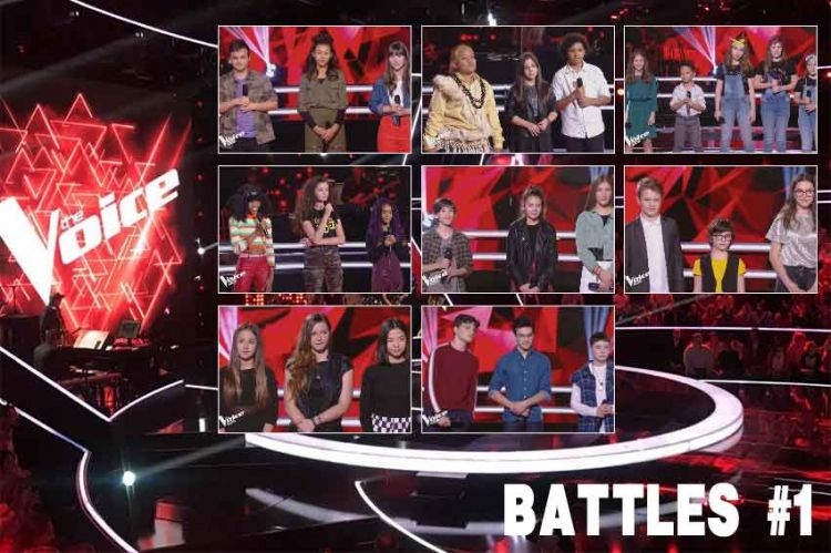 Replay “The Voice Kids” vendredi 27 septembre : les 8 battles de la soirée (vidéo)
