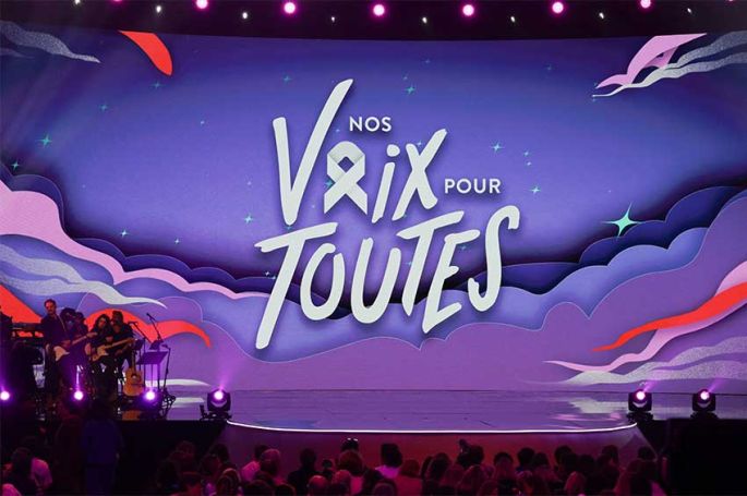 &quot;Nos voix pour toutes&quot; : Le grand show solidaire pour les droits des femmes diffusé sur TMC mardi 25 novembre