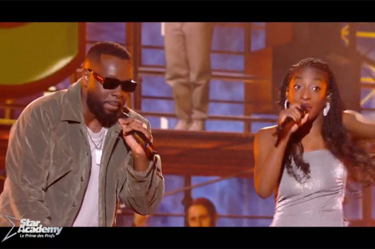 Replay &quot;Star Academy&quot; : Le medley de Gims avec Ebony, Franck et Charles (vidéo)
