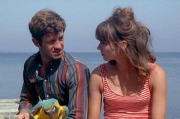 Place au cinéma : &quot;Pierrot le fou&quot; de Jean-Luc Godard sur France 5 vendredi 5 avril 2024 - Vidéo