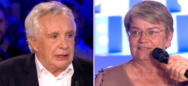 Regardez un extrait de “On n&#039;est pas couché” avec Michel Sardou et l&#039;une de ses fans (vidéo)