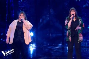Replay “The Voice” : June Milo &amp; Morgane chantent « Encore un soir » de Céline Dion (vidéo)