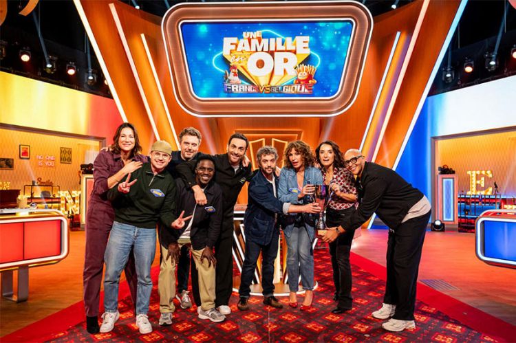 "Une famille en Or" : le match France / Belgique des humoristes, les invités de Camille Combal sur TF1