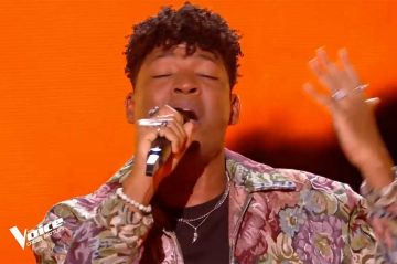 &quot;The Voice&quot; : Lummen Nae chante « Diego » de Johnny Hallyday - Vidéo