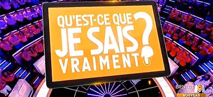 Retour sur M6 du jeu “Qu’est-ce que je sais vraiment ?” à partir du 4 décembre