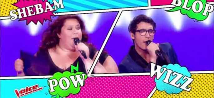 Replay “The Voice” : Vincent Vinel &amp; Audrey « Comic Strip » de Gainsbourg / Bardot (vidéo)