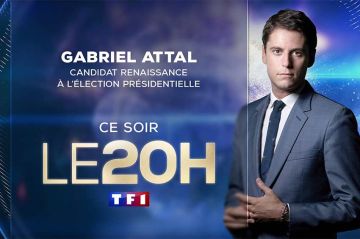 Gabriel Attal invité du Journal de 20 Heures de TF1 ce mercredi 28 octobre 2026