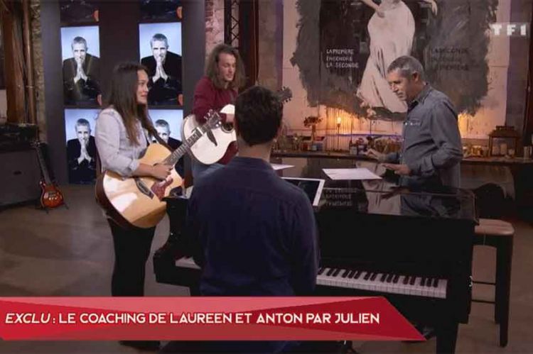 “The Voice” : découvrez le coaching de Anton & Laureen avec Julien Clerc (vidéo)