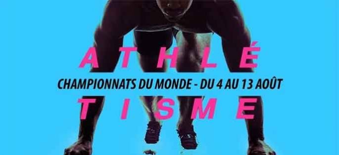 Audience : France 2 leader samedi soir avec les Championnats du monde d&#039;athlétisme