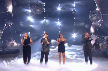 Replay &quot;The Voice&quot; : Laelia, Mickaël Kruz, Chris et Athéna chantent &quot;Back to black&quot; d&#039;Amy Winehouse (vidéo)