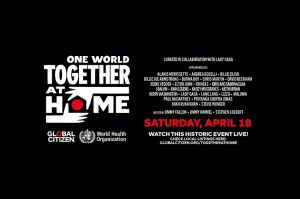 Le concert “One world &quot; : Together at Home” diffusé sur les antennes de France Télévisions