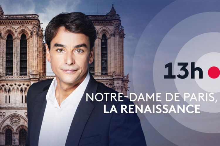 Édition spéciale du 13H de France 2 en direct de Notre-Dame de Paris vendredi 8 décembre 2023