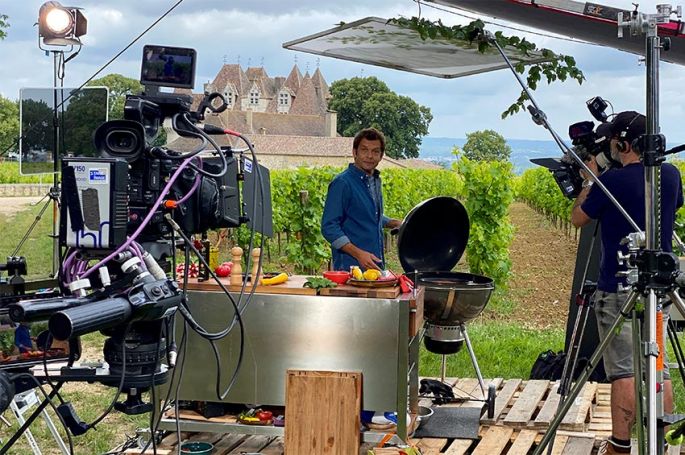 “Petits plats en équilibre” : Laurent Mariotte prend ses quartiers d&#039;été en Dordogne