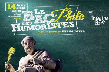 &quot;Le bac philo des humoristes&quot; en direct sur Culturebox mercredi 14 juin 2023