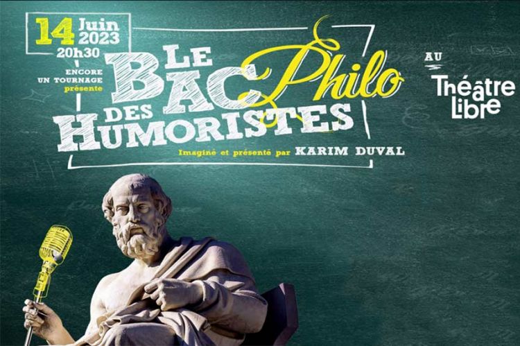 "Le bac philo des humoristes" en direct sur Culturebox mercredi 14 juin 2023