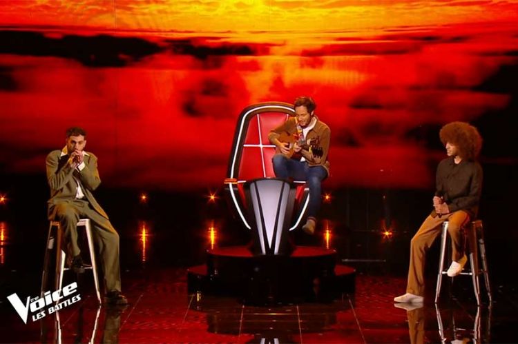 Replay "The Voice" : Dame & Benaël chantent « Je t'aimais, je t'aime et je t'aimerai » de Francis Cabrel - Vidéo